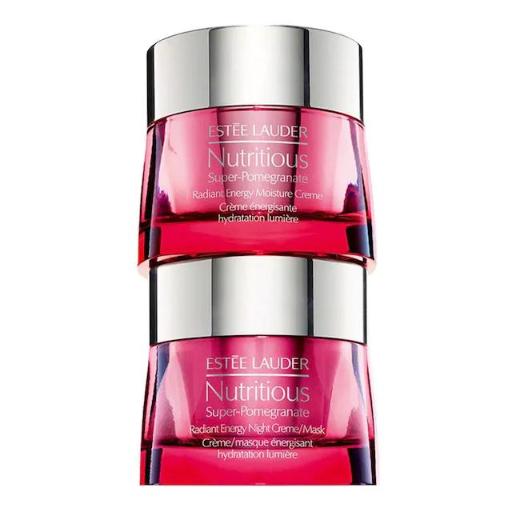 ESTEE LAUDER Nutritious Super-Pomegranate Radiance Energy Set (Day Creme 50ml + Night Creme 50ml)