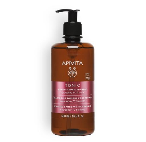 APIVITA Women's Tonic Shampoo with Hippophae TC & Laurel Eco pack 500ml