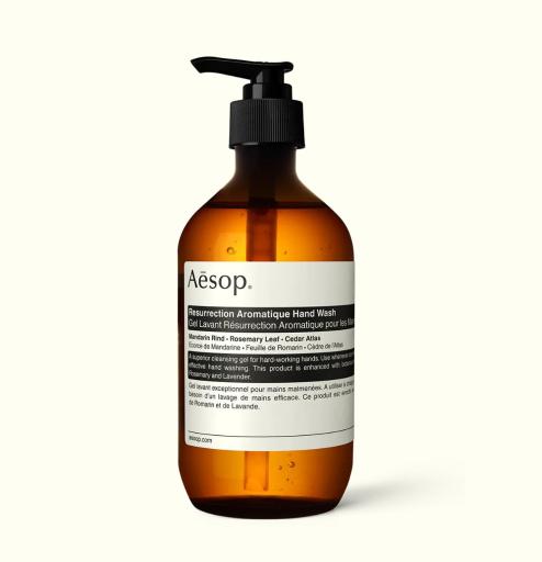 AESOP Resurrection Aromatique Hand Wash 500ml with pump 賦活芳香手部清潔露洗手液 500ml